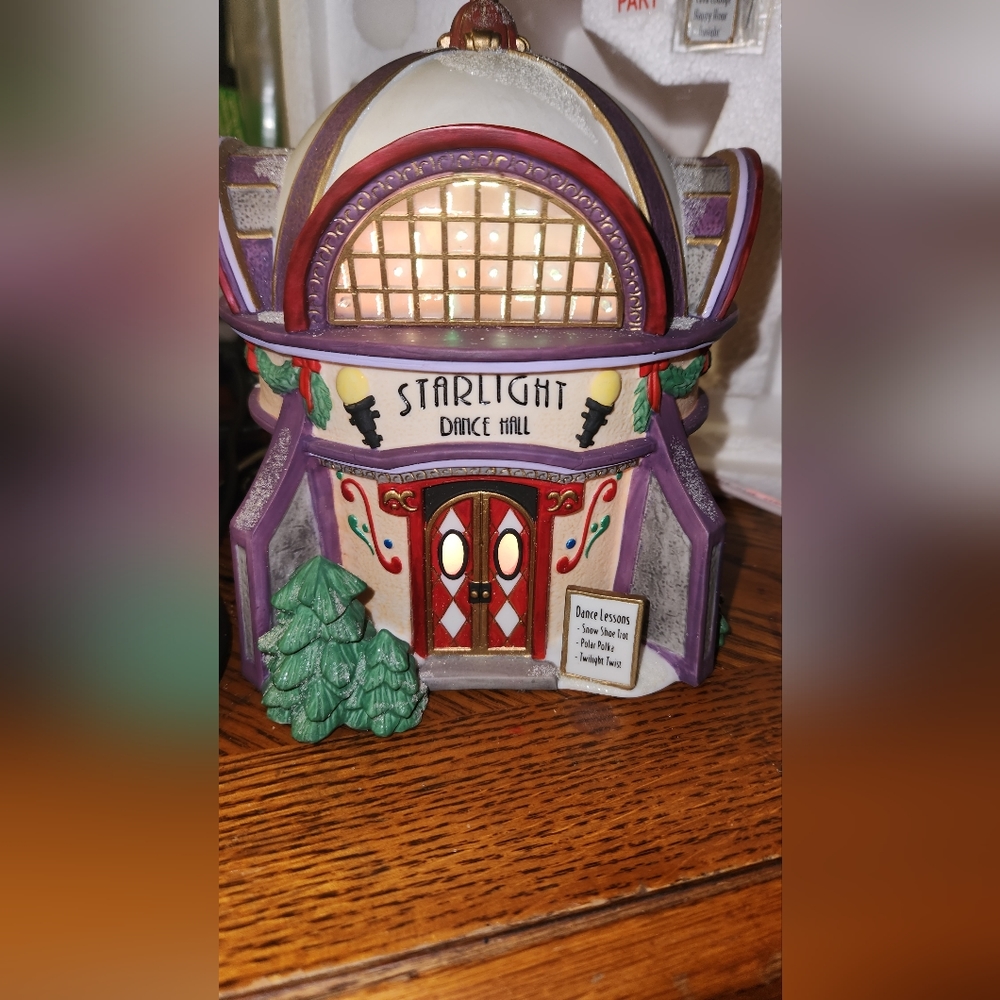 Department 56 Starlight Dance Hall. North pole series.